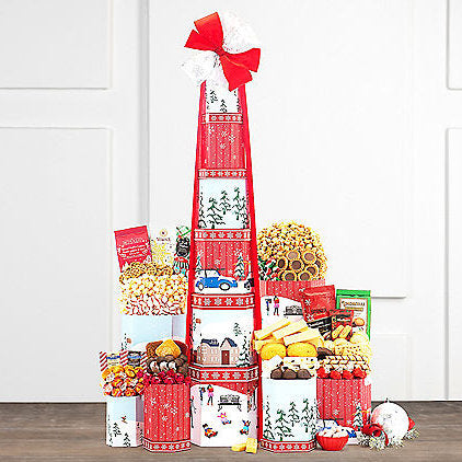 Holiday Gift Tower