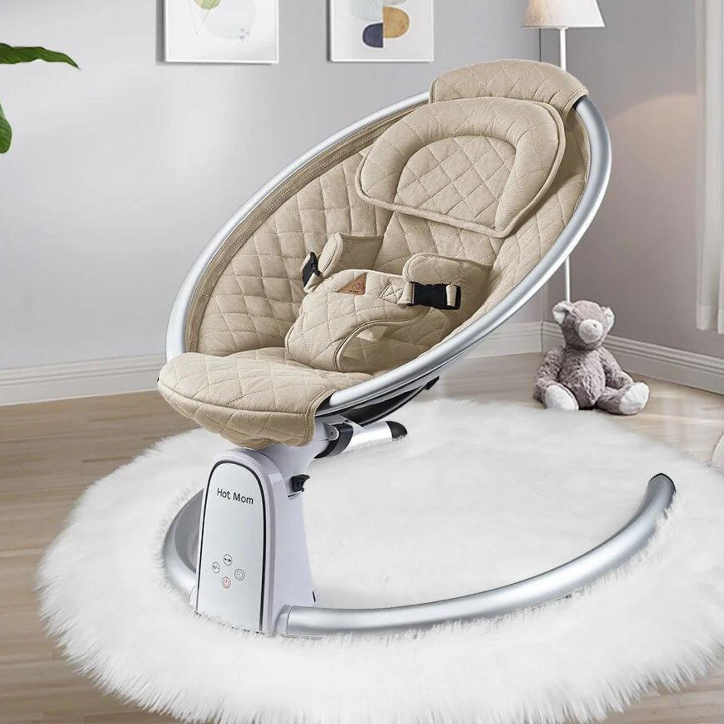 Electric Baby Bouncers with Bluetooth