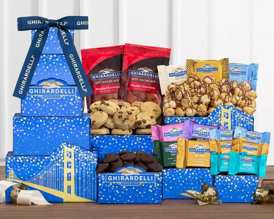 Ghirardelli Chocolate: Gourmet Gift Tower