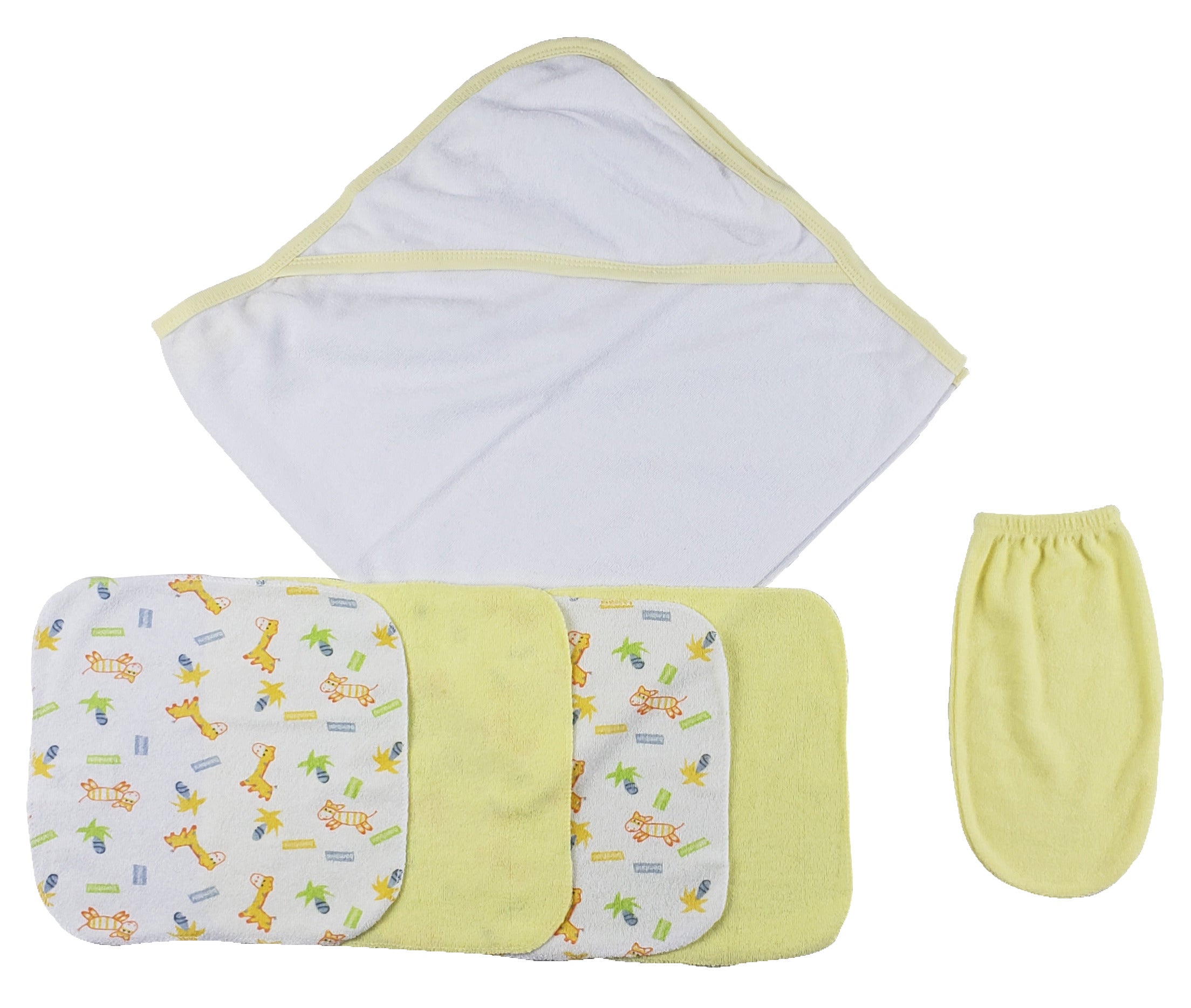 Yellow washcloths best sale