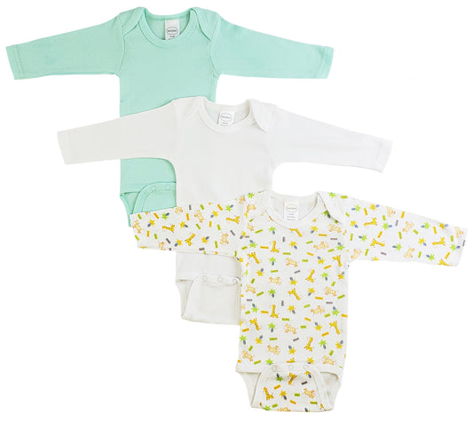 Boys Longsleeve Printed Onezie Variety Pack 102