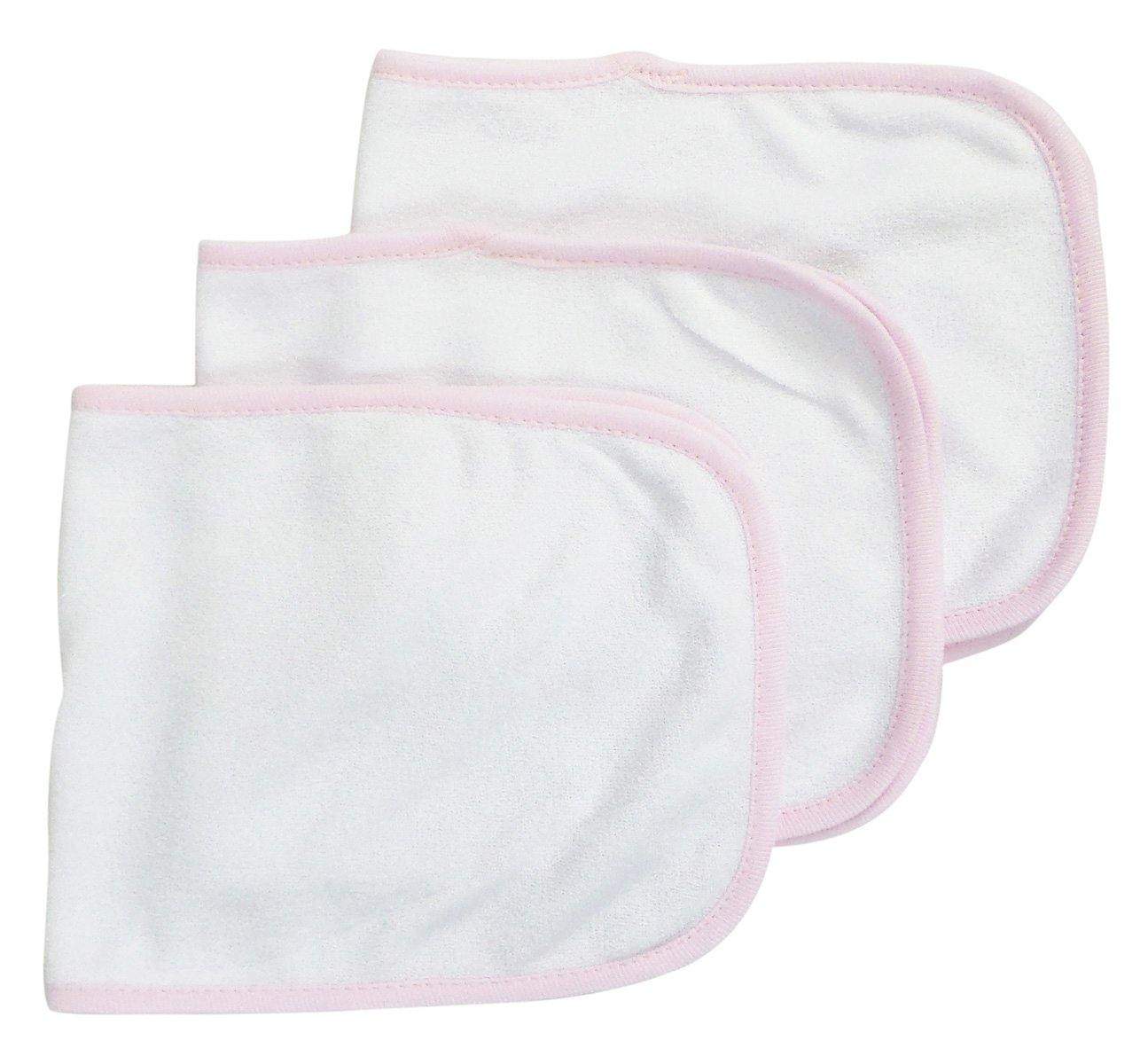 Bambini Baby Burp cloth With Trim (Pack of 3)-Bambini-Baby Bibs,Baby blanket,Baby Clothes