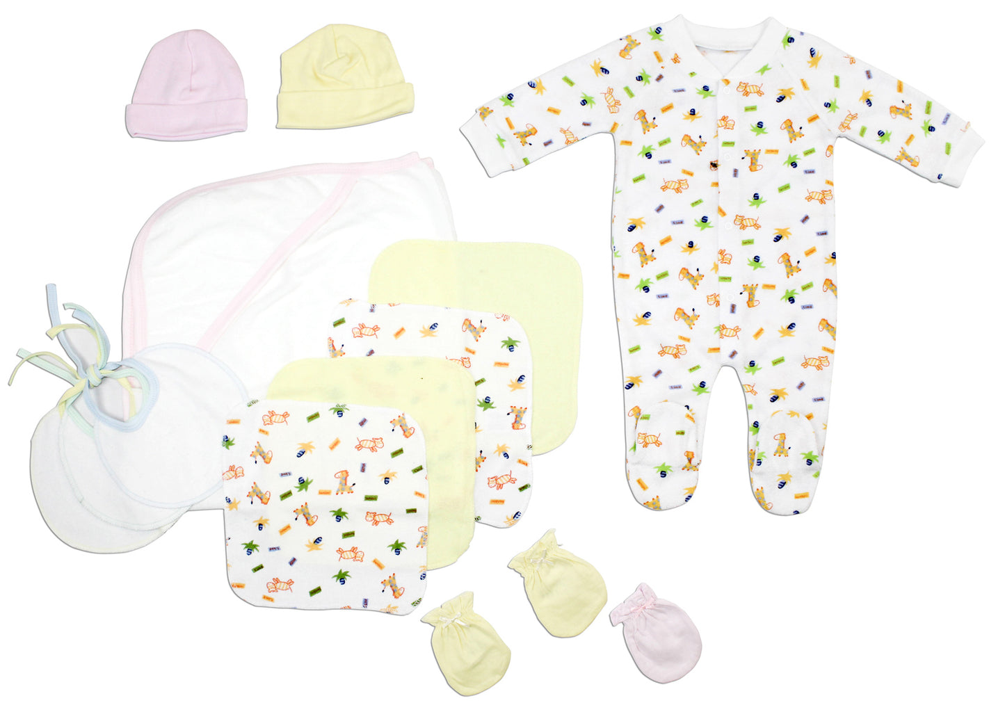 Newborn Baby Girls 13 Pc Layette Baby Shower Gift Set LS_0097