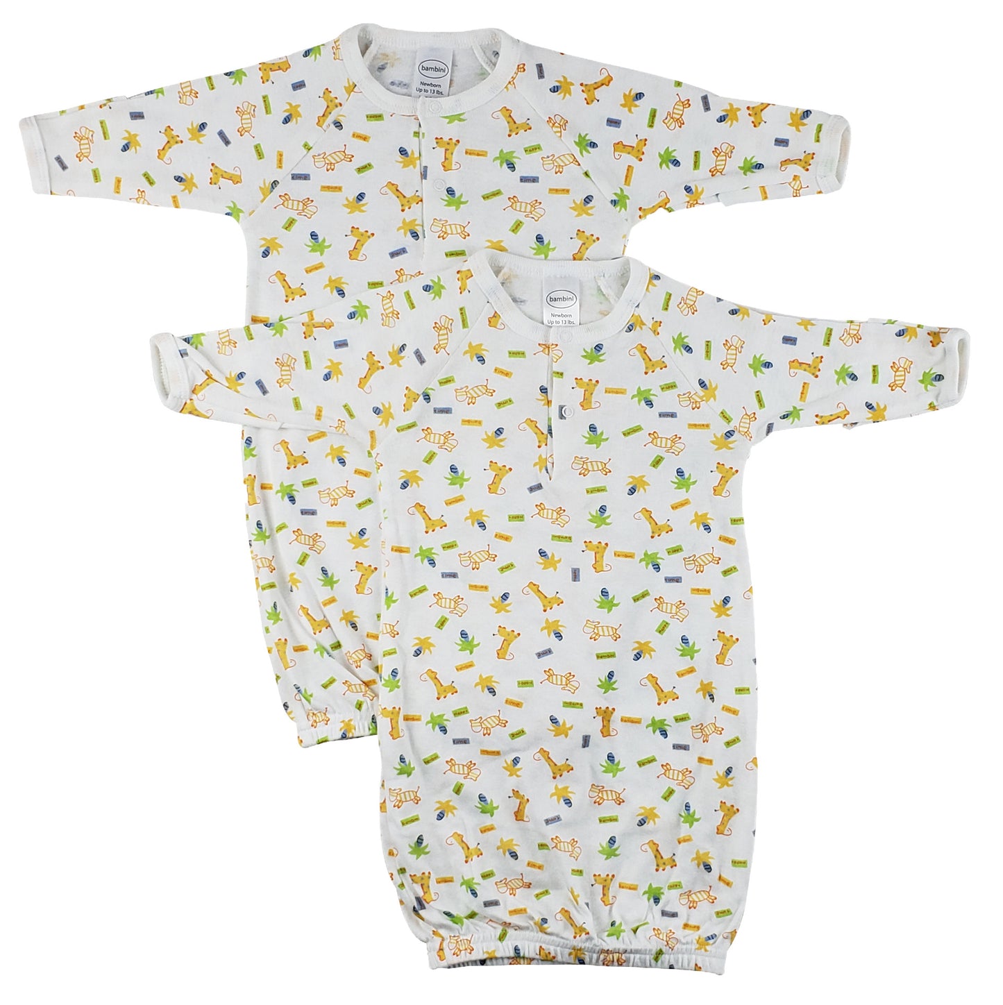 Infant Gowns - 2 Pack CS_0041