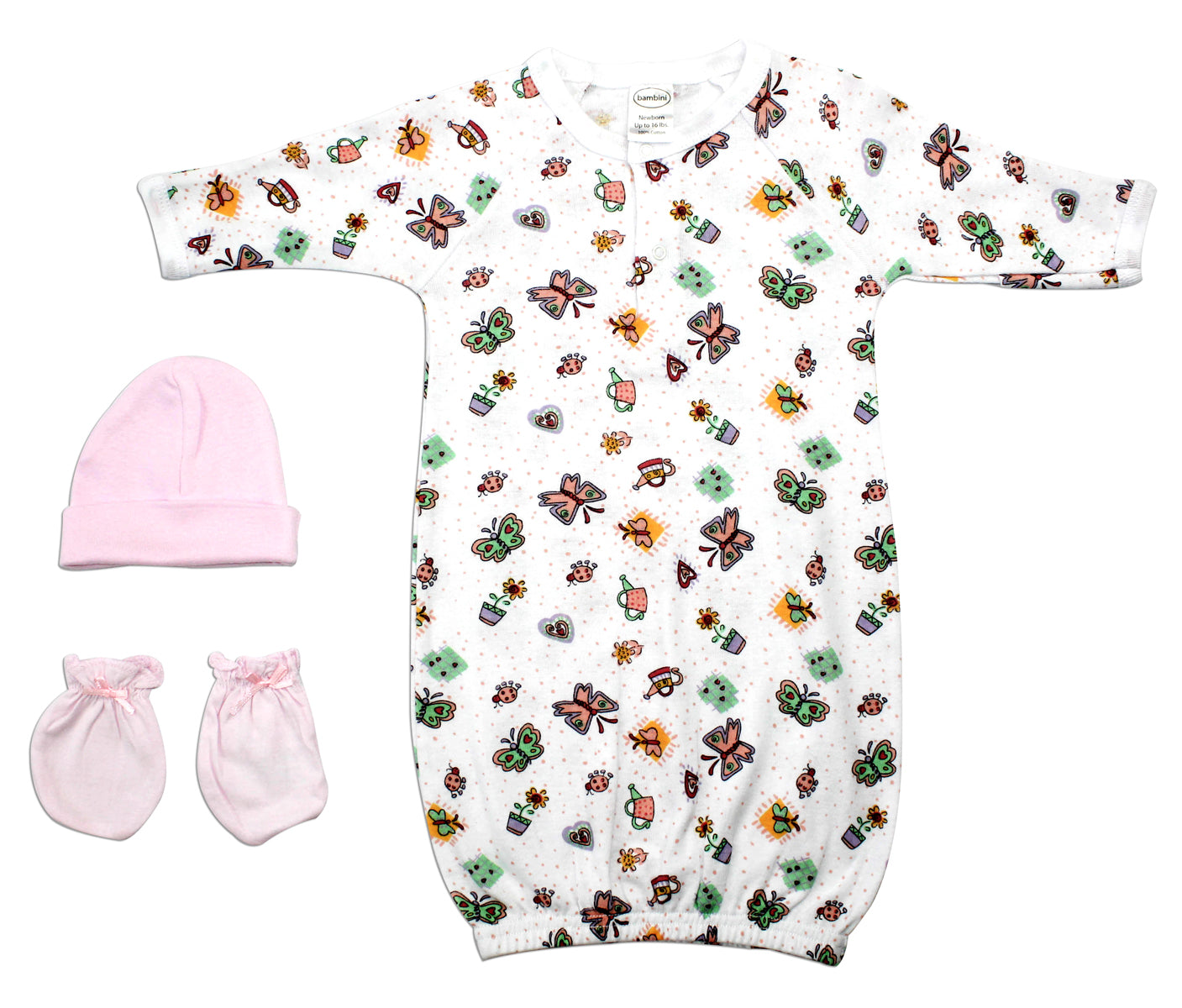 Girls 3 Piece Layette Set LS_0133