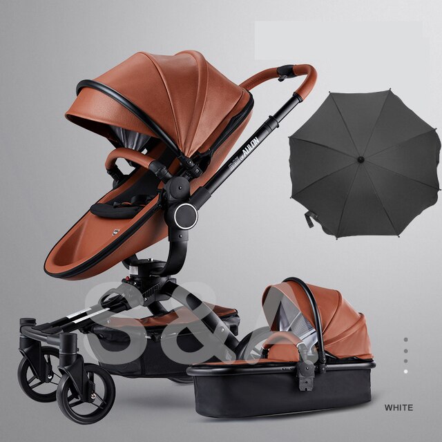 Mommies Best Mall Aulon Luxury Baby Stroller 3 in 1