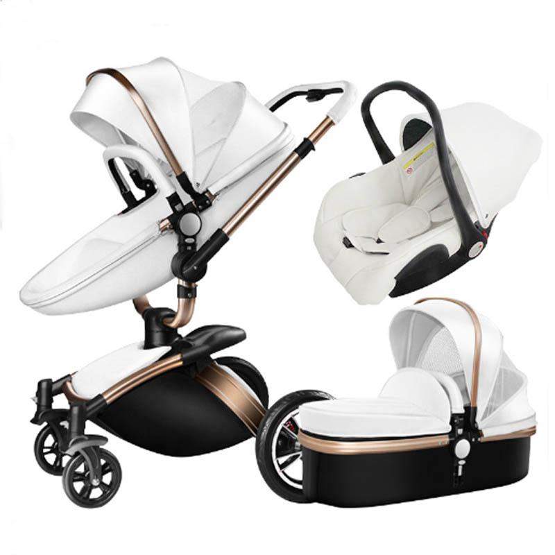 Mommies Best Mall Aulon Luxury Baby Stroller 3 in 1