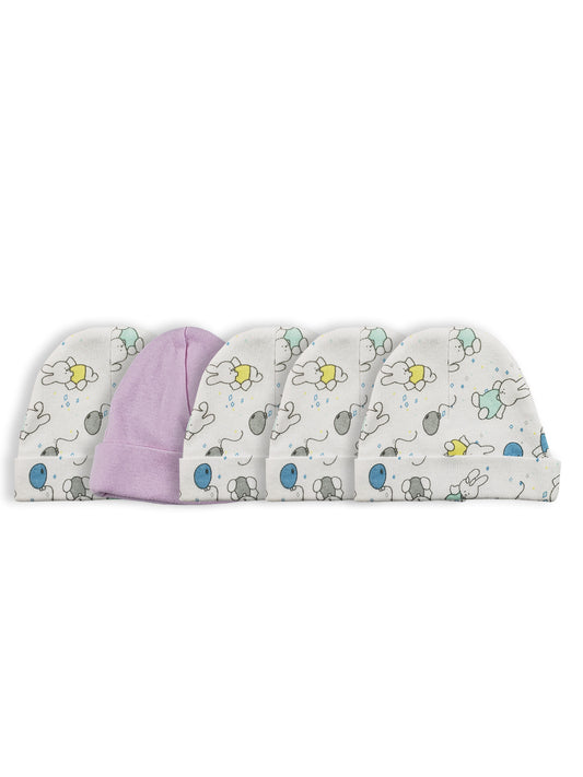 Girls Baby Cap (Pack of 5) LS_0521