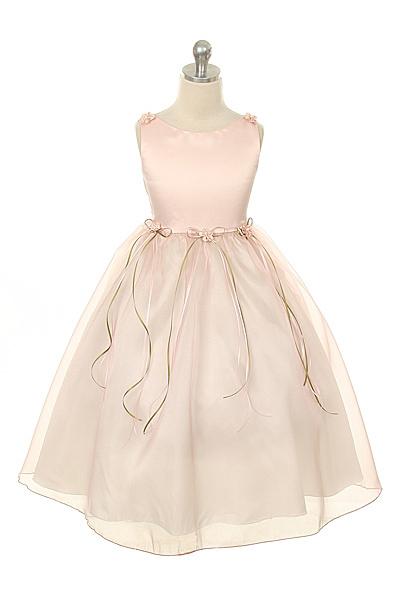 Dress - Rosebud Organza Girl Dress