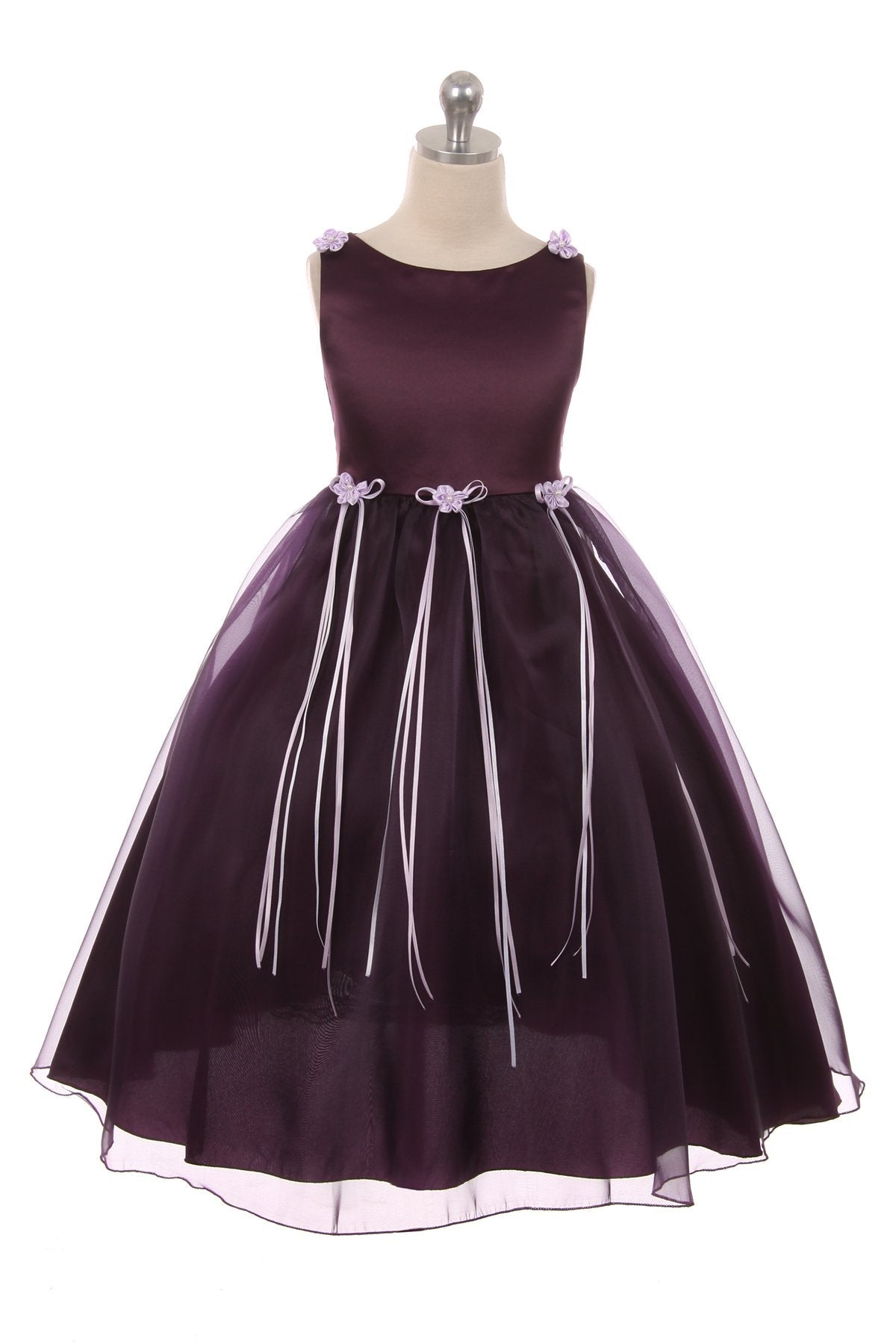 Dress - Rosebud Organza Girl Dress