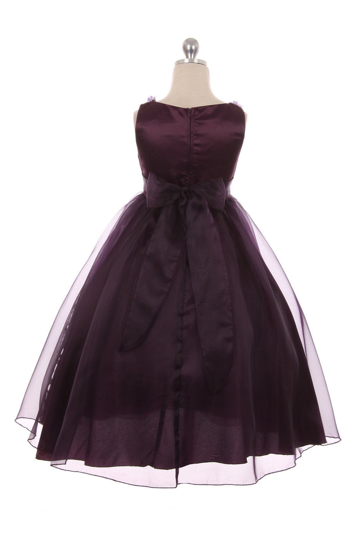 Dress - Rosebud Organza Girl Dress