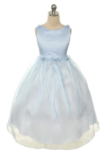 Dress - Rosebud Organza Girl Dress